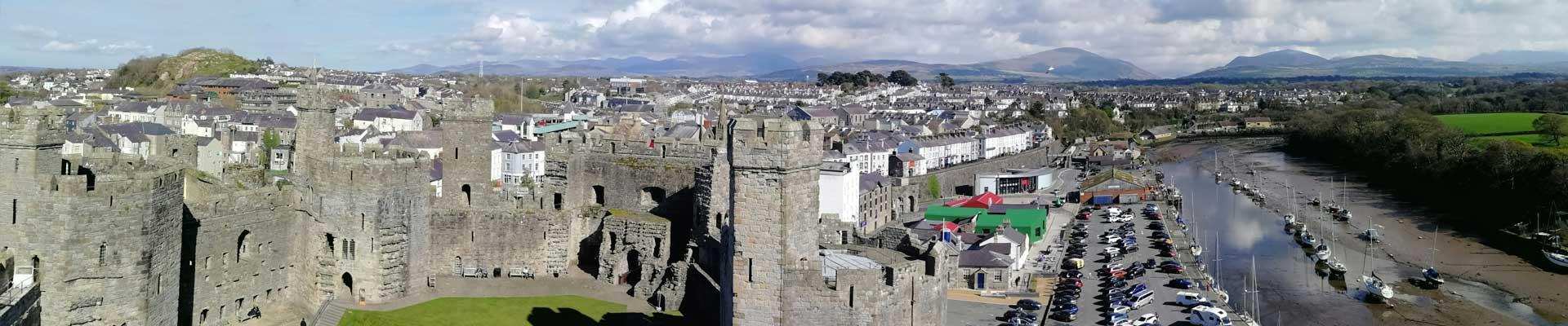 Large holiday cottages available in Caernarfon, Gwynedd, perfect for those who enjoy visiting historic castles