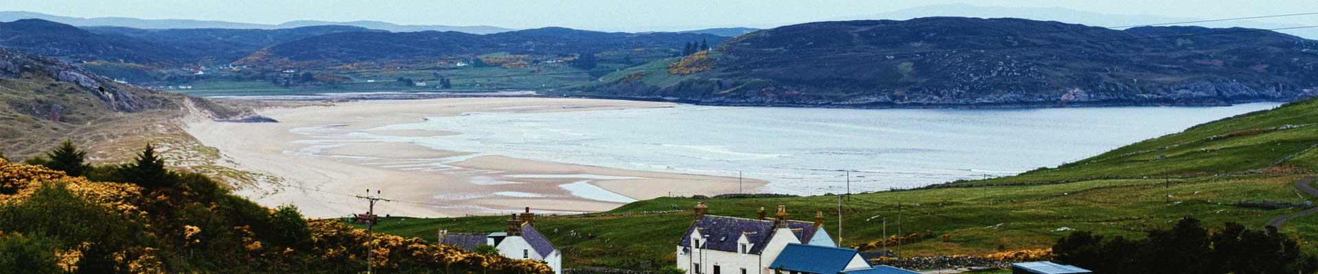 Large coastal holiday cottages available in Thurso, a great location for watersports and beach walks